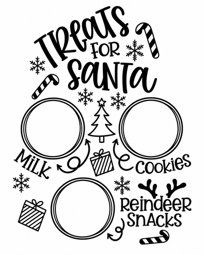 Cookies for Santa Cutting Board