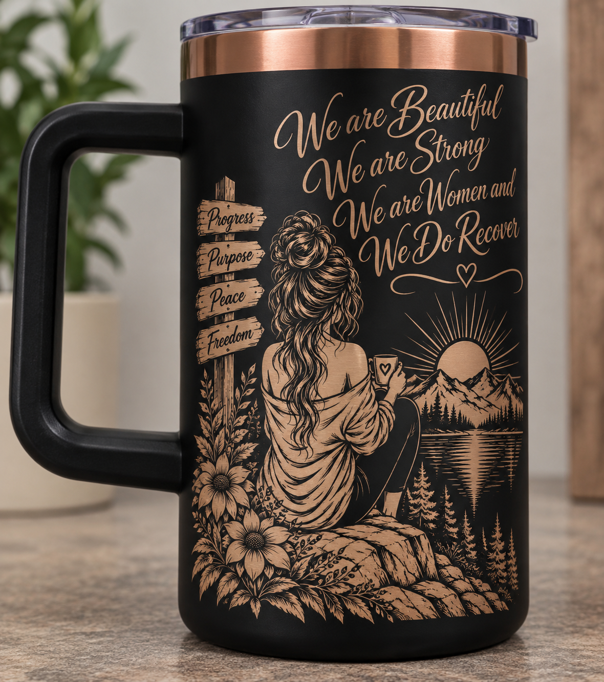 Women in Recovery Mug